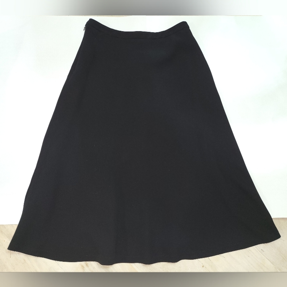Jones New York Black A-Line Skirt
